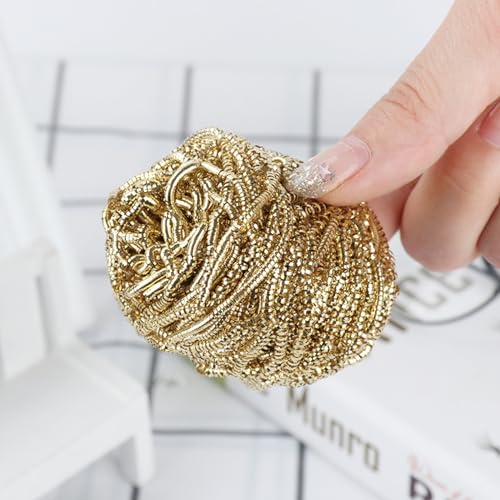Image of Solder Tip Cleaner Kit - 6pcs Brass Cleaning Sponge - Smokeless, Odourless & Non-Toxic - Soldering Iron Tip Cleaner