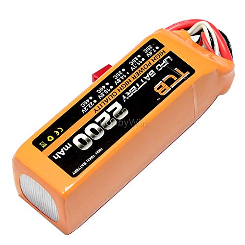 14.8V/4S 2200mAh 25C LiPO Batería T Plug para RC Modelo Avión FPV Drone Speed Boat Truck Buggy