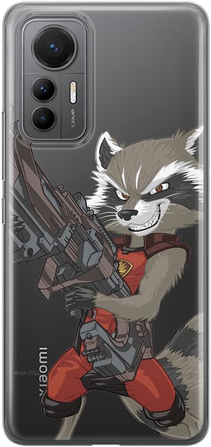 ERT GROUP Mobile Phone case for Xiaomi MI 12 LITE Original and Officially Licensed Marvel Pattern Guardians of The Galaxy 004 optimally adapted to The Shape of The Mobile Phone, Partially Transparent