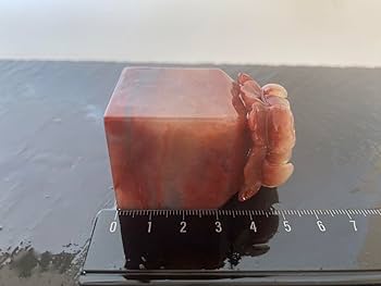 Amazon.co.jp: ラオス石 牡丹 花 桃花凍 印材 篆刻 印石 書道