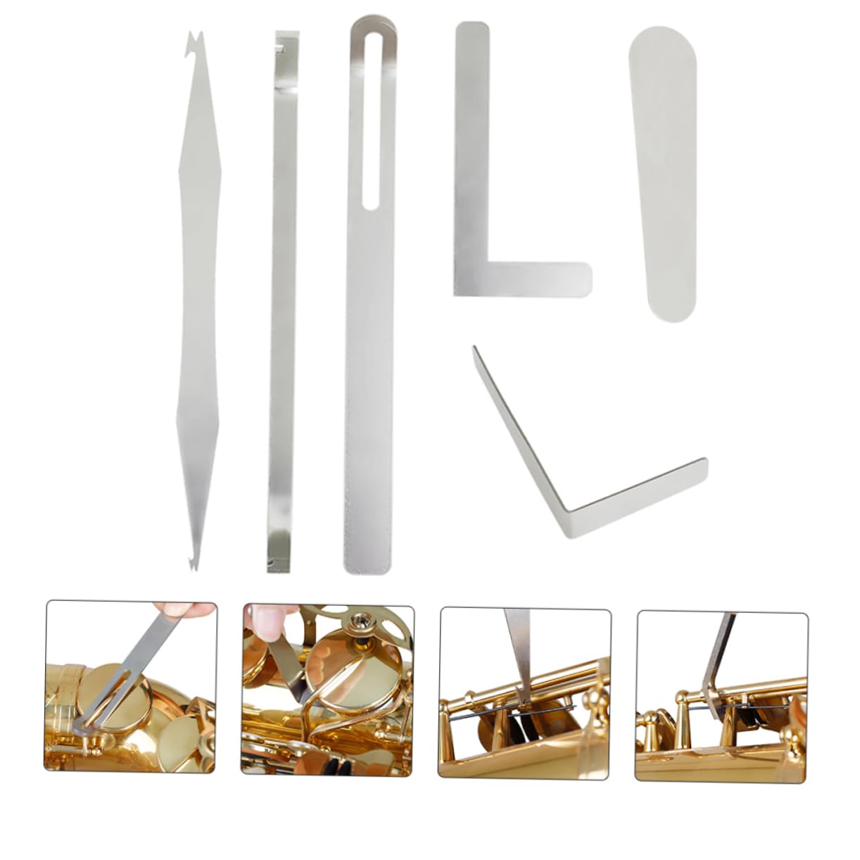TOYANDONA 3 Juegos De Herramientas De Reparación De Instrumentos De Viento Kit De Reparación De Saxofón Alto Herramientas De Reparación De Saxofón Cañas De Clarinete Kit De Reparación De