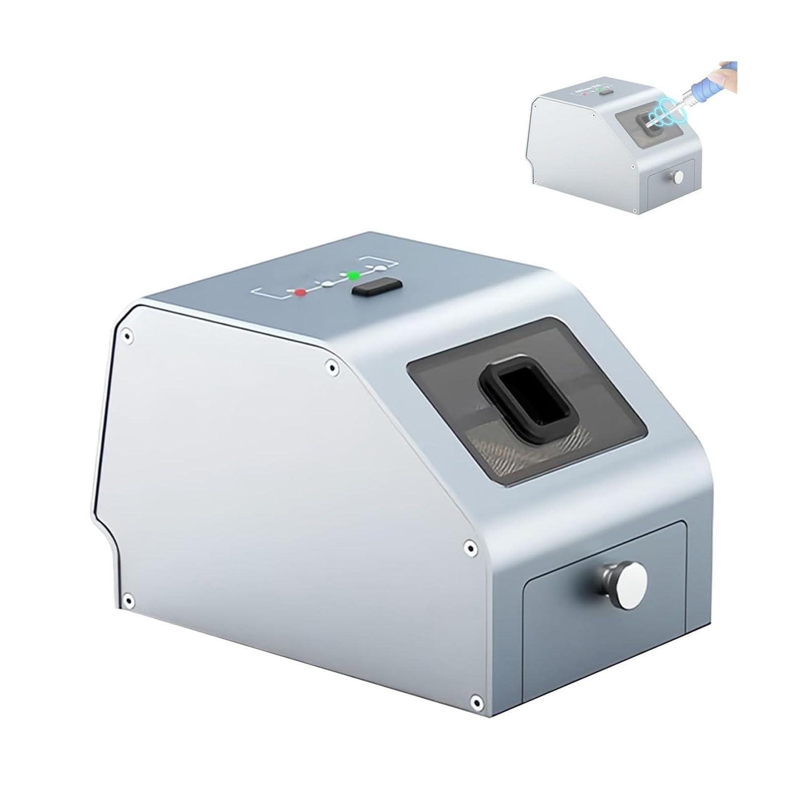 Limpiador de Puntas de Soldador Motorizado, 3000 Rpm, Limpieza y Mantenimiento Eficiente de Puntas de Latón, Activación por Sensor para Puntas de Soldador