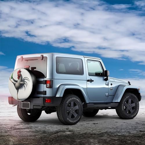Image of Funny RV Spare tire Cover Wheel Protectors Weatherproof Wheel Covers Waterproof Universal Fit for Trailer Rv SUV Truck Camper Travel Trailers 15inch