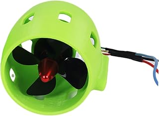 Hemobllo De Barco De Barco A Motor Subacuática De PC Luz Verde Color Aleatorio