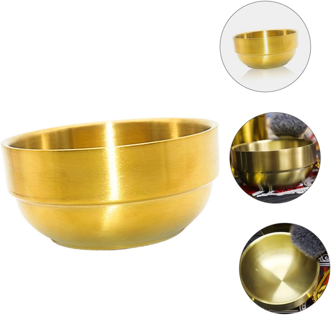 FOMIYES 3pcs Shaving Cup Cream Bowl for Men Professional Beard Soap Lathering Tool for Traditional Wet Shaving Design for Beard Types for Home and Salon Use