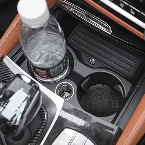 Portavasos para Lexus ES 2019-2024, 4 piezas negro miniatura 6