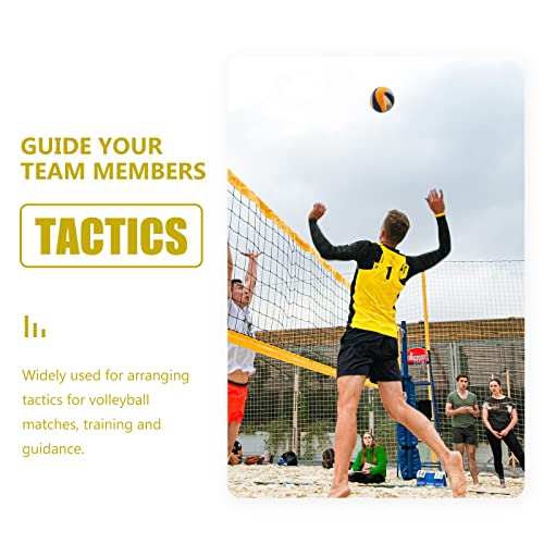 LUOZZY Conselho de treinamento de vôlei para tabuleiro de táticas de competição de vôlei para tabule