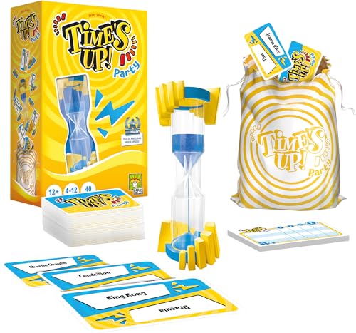 Asmodee - Time’S UP! Party avec Sablier Géant – Jeu de Société
