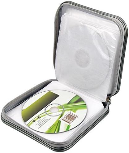 TORTOISE LOOK chinkyboo 40 CD DVD Disc Storage Carry Case - Ideal for holding CD's, Games or DVD's Disk -Case is ideal for taking in the car