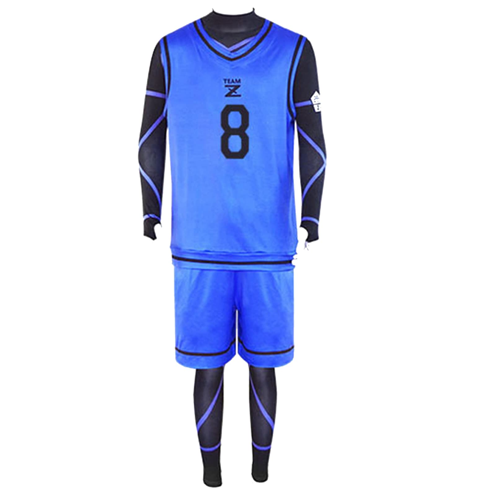 Cosplay Costume Football Jersey Sportswear Uniform Sweatershirt Vest Shorts Suits