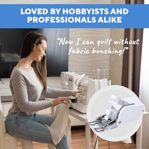 HUFFKISS Pie Prensatelas Walking Foot para Máquina de Coser miniatura 4