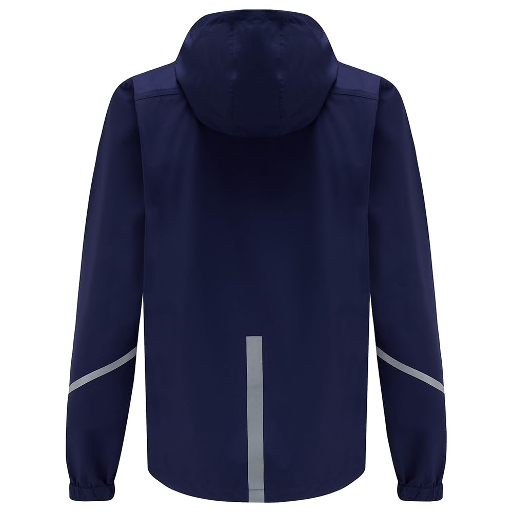 Time To Run Imperméable Veste de Course a Pied Pour Femme Avec Poches - Légère Coupe-Vent Respirant - Idéal Pour L'exercice et Le Jogging - de