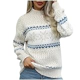 Best Womens Ugly Christmas Sweaters - AMhomely Jumpers Women Sweater Autumn Casual Long Sleeve Review 