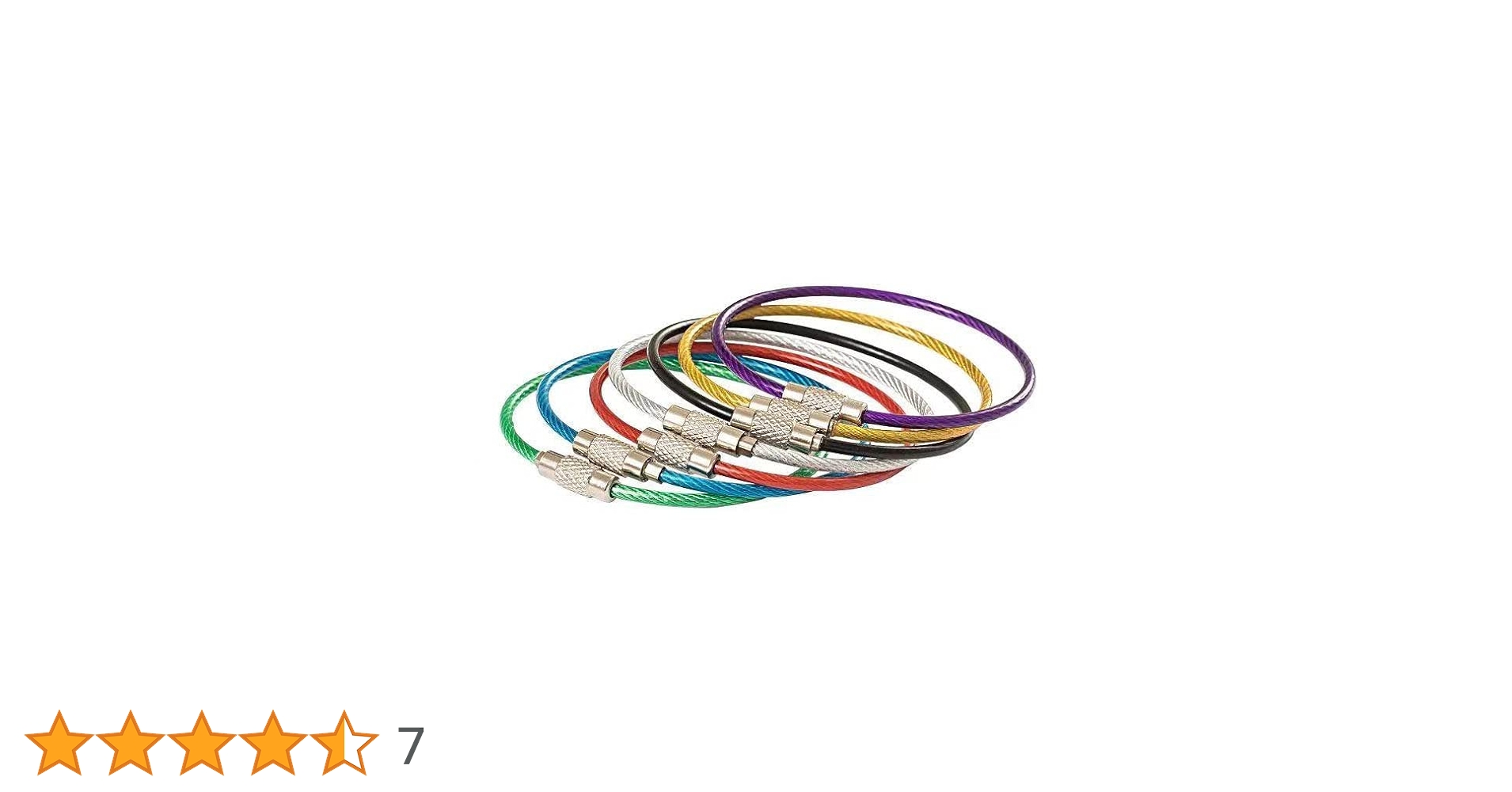 Amazon.co.jp: ワイヤーキーリング キーチェーン キーホルダー