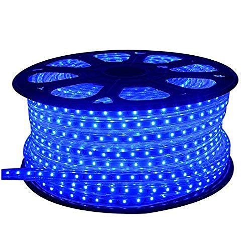 Image of Gesto 20 Meter Rope Led Strip Lights - Outdoor Lights Waterproof for Balcony Decoration,Home Decor & Interior Decoration | Decorative Lights for Diwali Decoration,Cove Light for Ceiling (Blue)