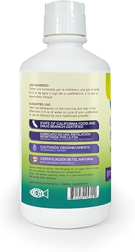 Miniatura 3 de Gel de Sabila de Betel Natural - Gel de aloe vera - Increíble apoyo gástrico - 32 onzas