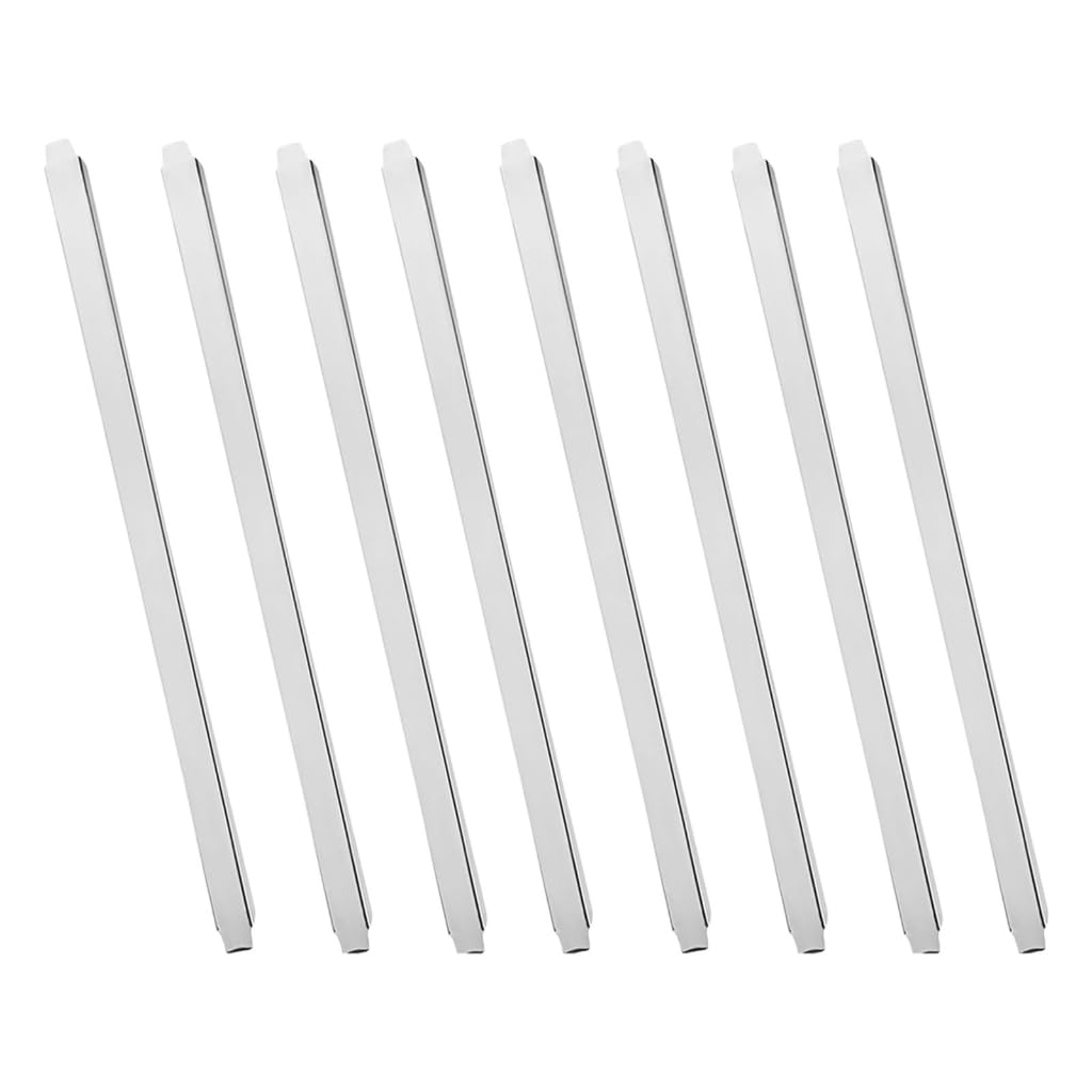 Adaptadores de mesa de vapor de acero inoxidable, parte superior 21, soportes de apoyo de borde para buffet