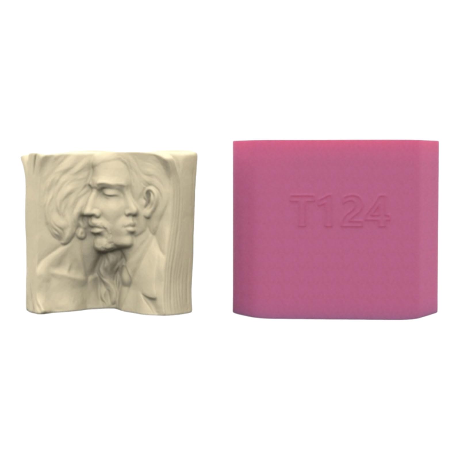 Stampi per sculture di libri Stampi per vasi di fiori in silicone Stampi per vasi di fiori a forma di libro Stampo per vaso da fiori Stampo in silicone per vaso