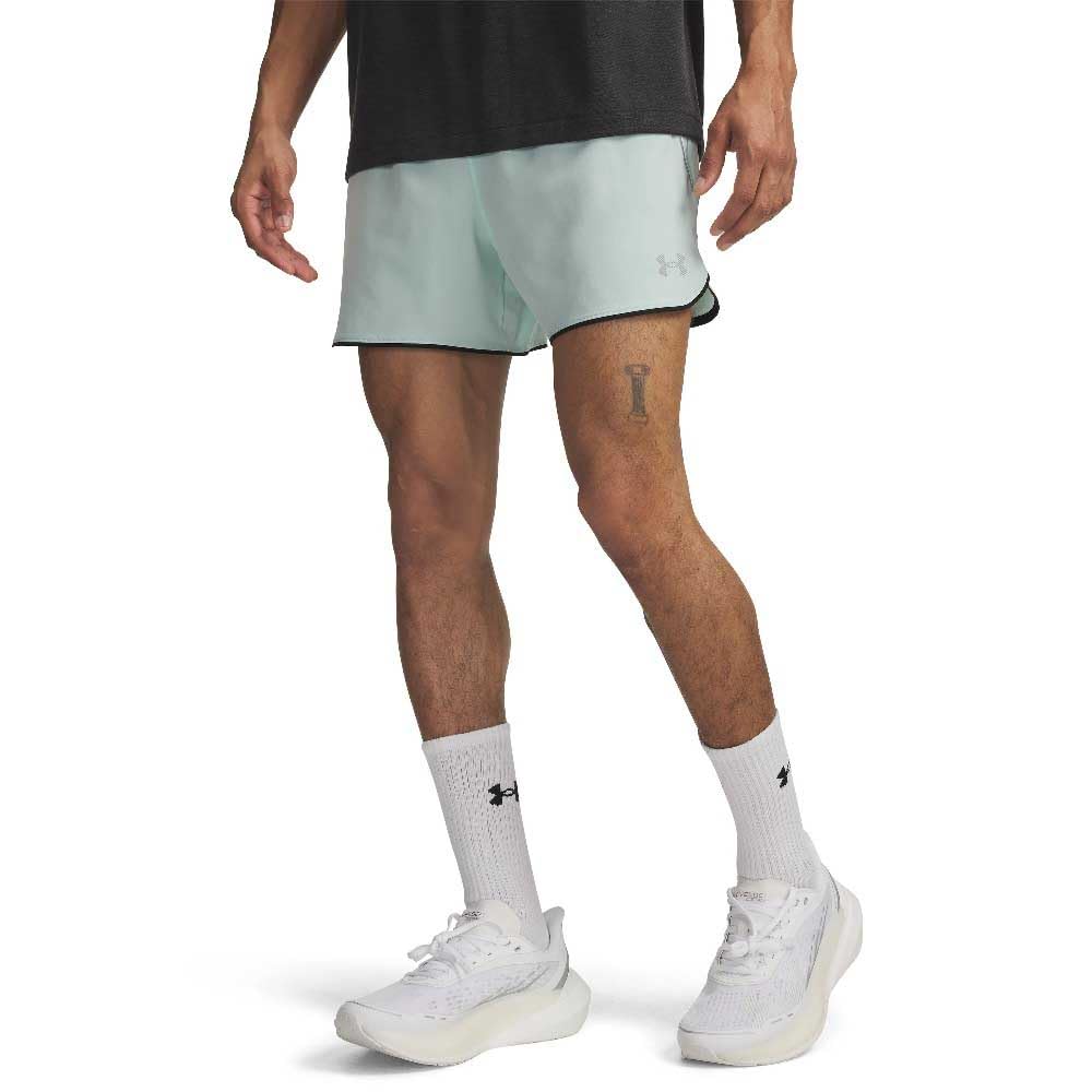 Under Armour Velociti Pro 5In Short de Running Hommes Menthe - refreshmint/Reflective S