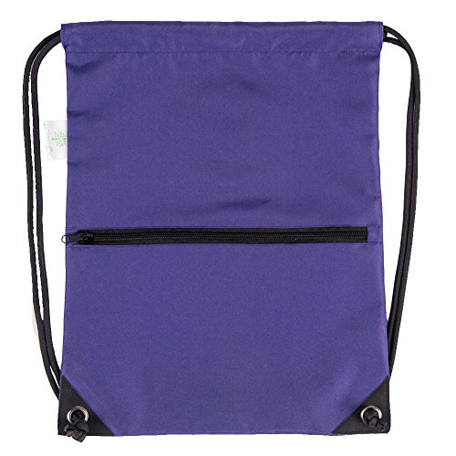 Image of HOLYLUCK Drawstring Backpack Bag Sport Gym Sackpack