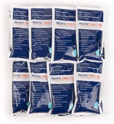 Pacific First Aid - Large Instant Cold Pack 5" x 9" (12)