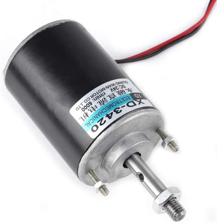 2Pcs Xd 3420 30W High Speed Cw/Ccw Permanent Magnet Dc Motor For Diy Generator Dc 24V 6000Rpm & Dc 12V 3000Rpm| | -
