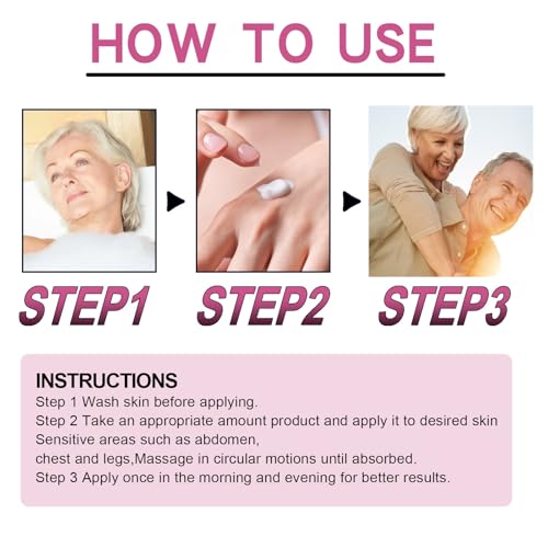 Menopause Progesteron Creme,Weibliche Wechseljahre Creme,Linderung Wechseljahre Creme,Menopause Balance...