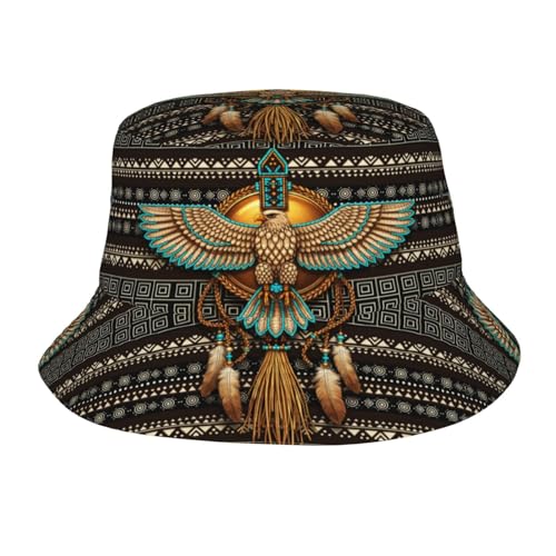 Sombrero tipo Bucket para mujer y hombre estilo retro miniatura 1