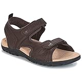 Geox Uomo Sandal Strada A - Sandalias para hombre, MARRÃF³N (DK COFFEE), 42