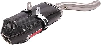 Amazon | に適合するオートバイ用 排気マフラー ミドルリンクパイプ