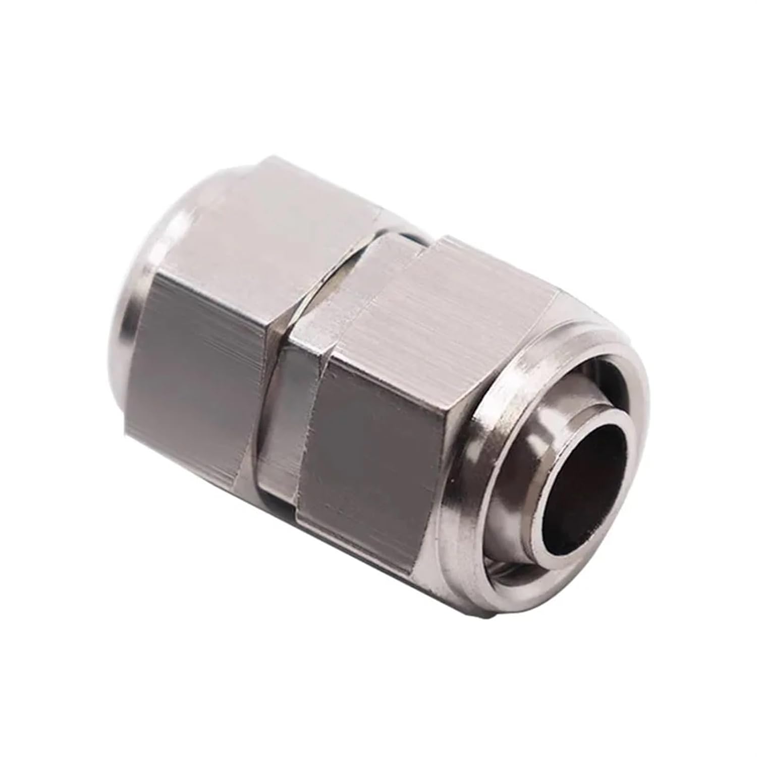Pneumatic Fast Twist Fittings Air Hose Connectors Straight Push Into 6mm 8mm 10mm Copper Nickel Plated Quick Screw Connector (Color : 8to12)