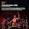 Roland VAD504 V-Drums Acoustic Design Streamlined kit with full-size wood shells.