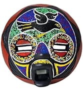 African Mask - African Color Spirit Beaded Mask