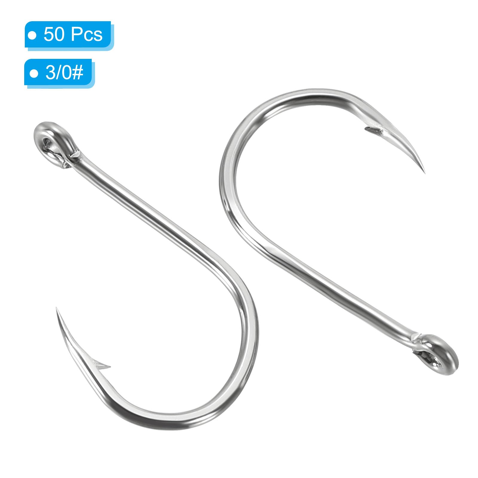 PATIKIL 3/0# Catfish Hooks - Image 3