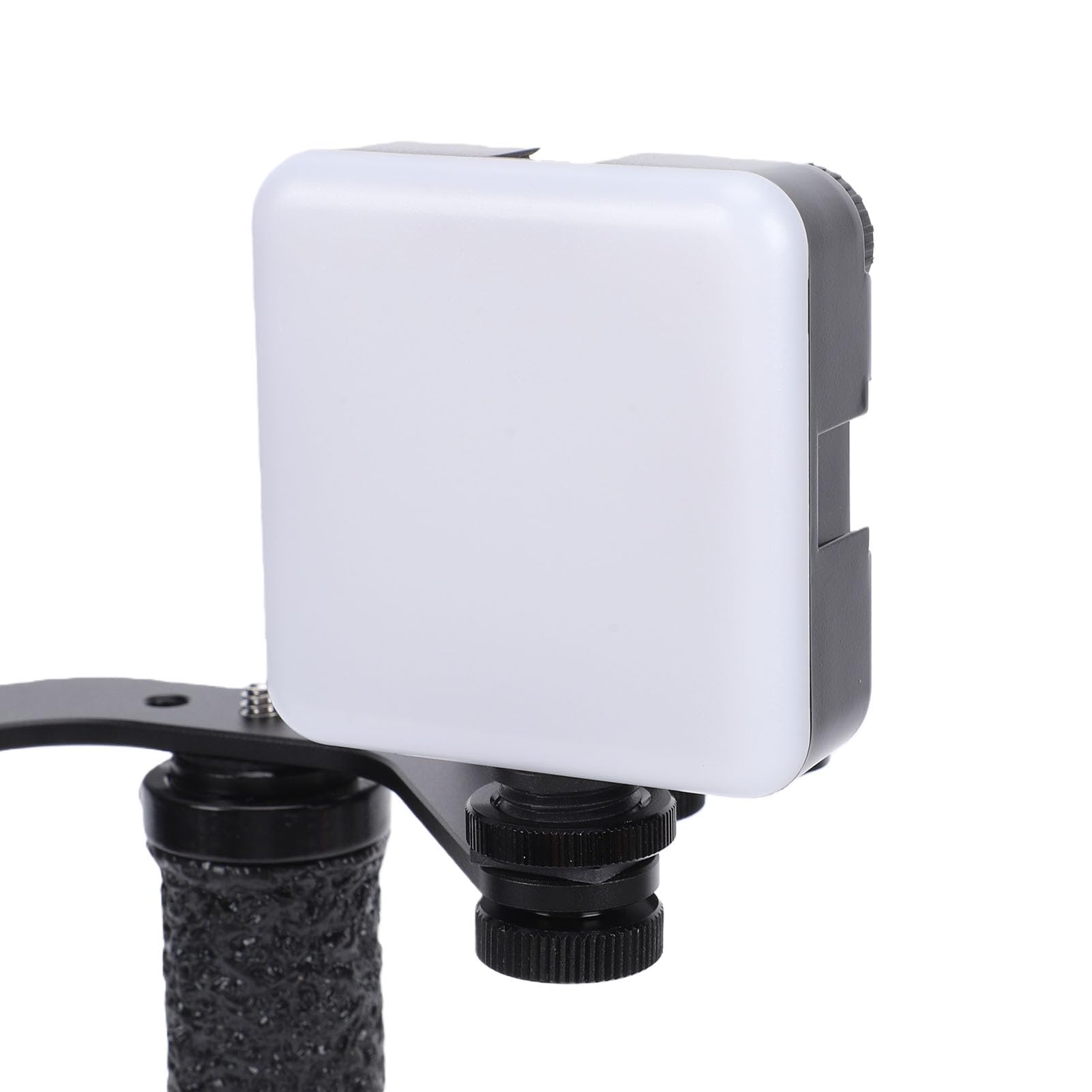 Asixxsix Kit de Luz de Vídeo, 5600K 840LX Regulable Batería Recargable USB Incorporada, Luces LED Iluminación de Fotografía con Trípode Ajustable para Grabación de Selfie Vlogging