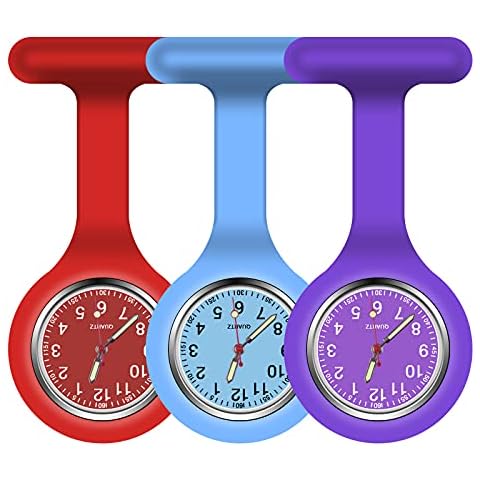 Reloj de Bolsillo de Silicona con Broche Vicloon Cover