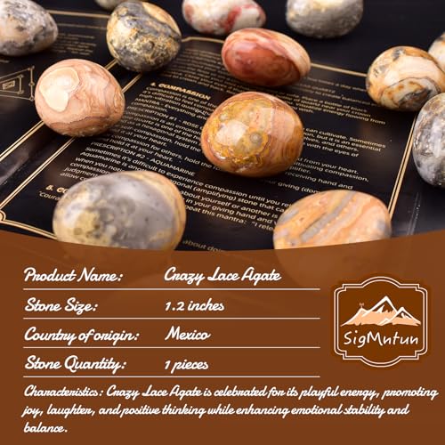 Image of Premium Single Natural Crystal Stone in Gift Box, Spiritual Healing Reiki Stones Gifts