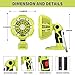 Choerinton Portable Fan Compatible with Ryobi 18v Battery, Cordless Fans Portable Battery Powered Fan with 300LM LED Light, for Home, Outdoor,Camping, Picnic and Job Site(Tool Only)