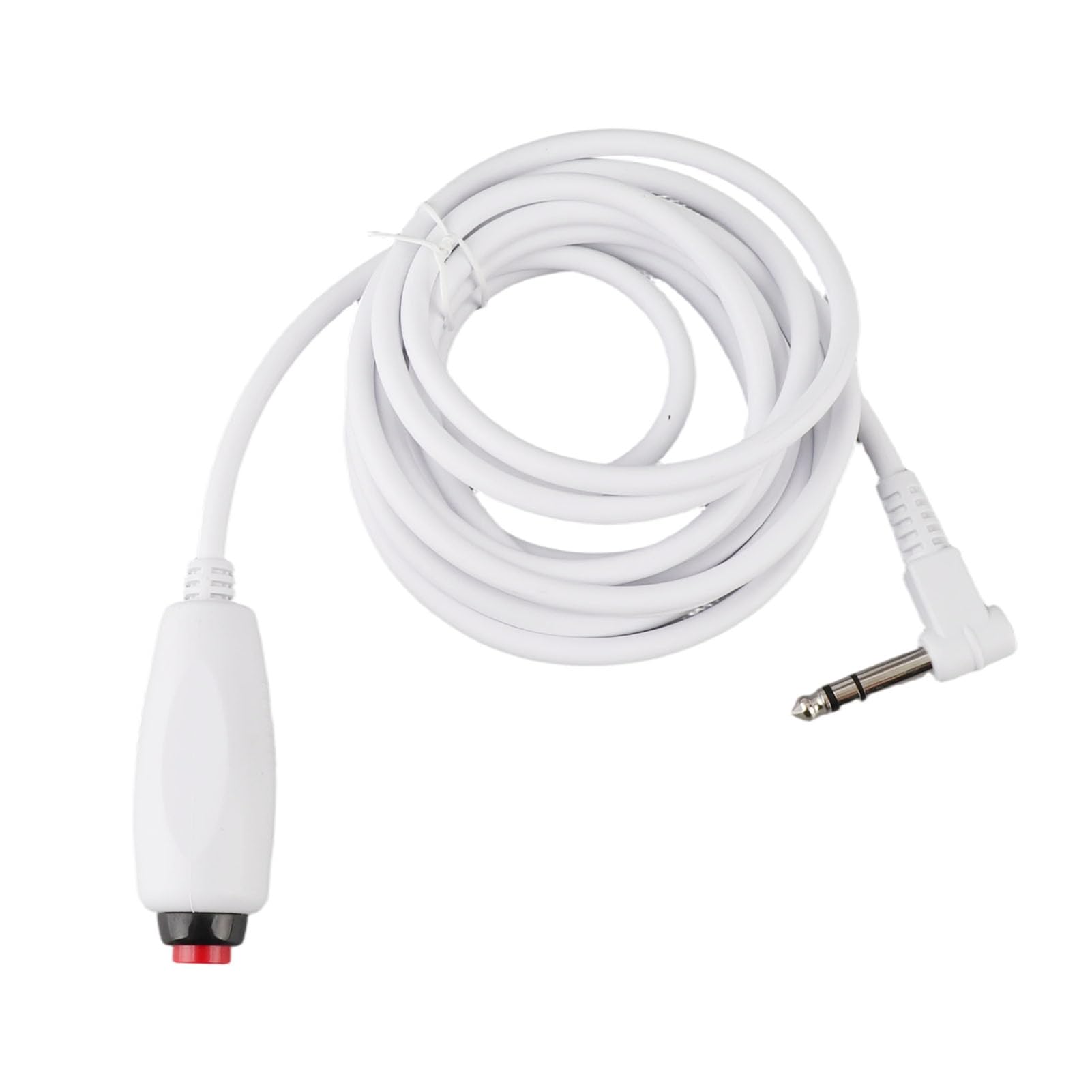 Cable de Llamada de Enfermera con Botón Pulsador, Interfaz Universal de 6,35 mm, 9,8 Pies con Clip para Estación de Enfermería