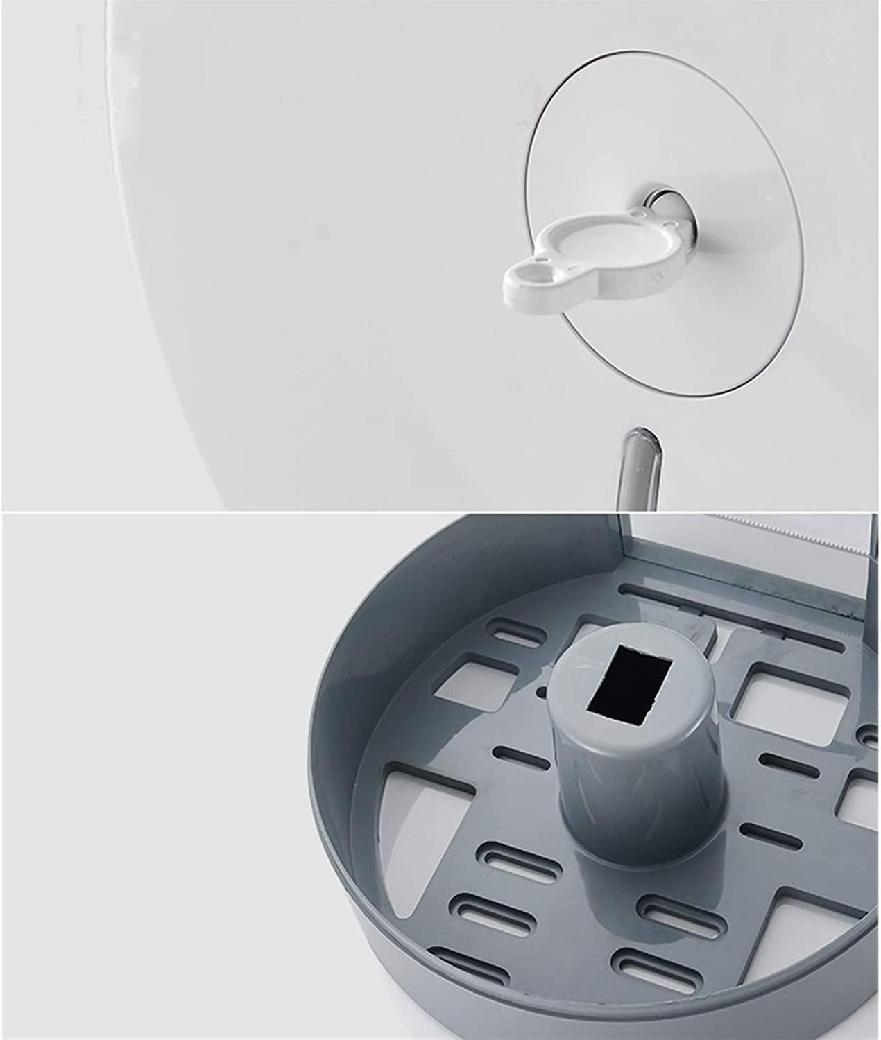 NOLLAM Bagno Dispenser di Asciugamani di Carta per Montaggio a Parete e amp; Portarotolo Commerciale da appoggio Dispenser di Carta igienica Scatola di fazzoletti per Cucina Bagno Tovaglioli