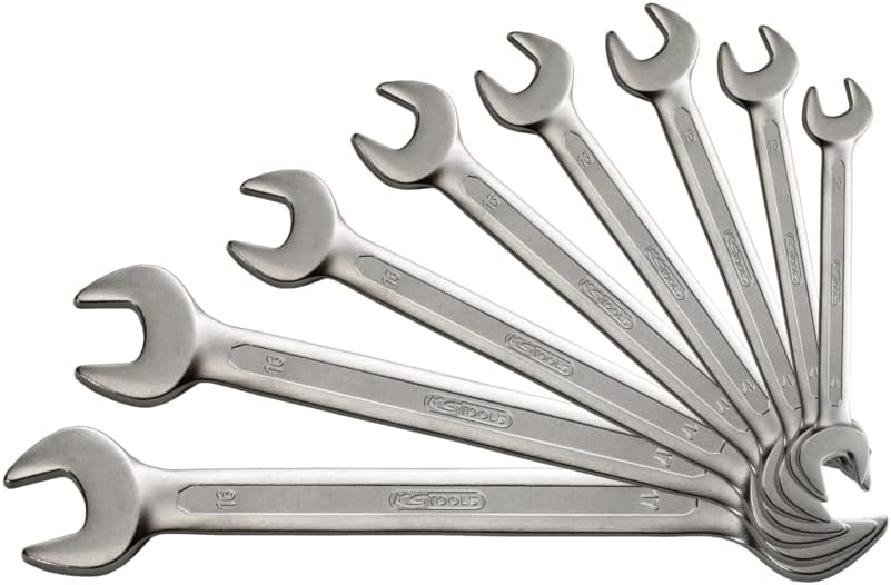 KS TOOLS 517.1120 Set of 8 Metric Spanner in Box