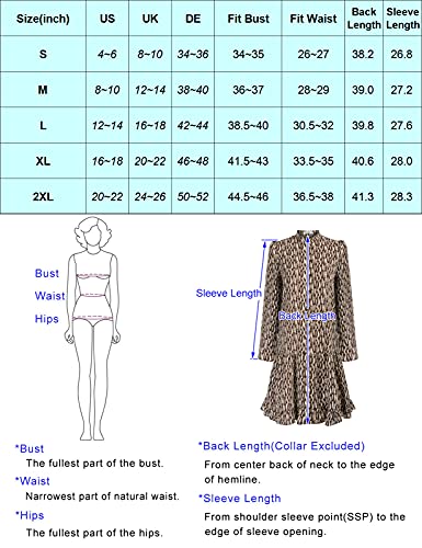 GRACE KARIN Leopard Print Tiered Maxi Dress #TOP20