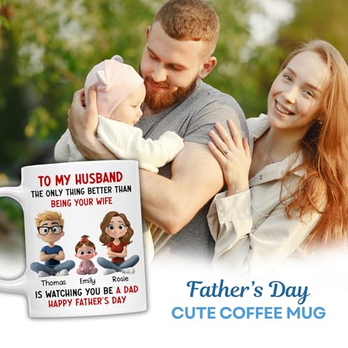 Taza personalizada para papá Wrappiness 11 oz miniatura 2