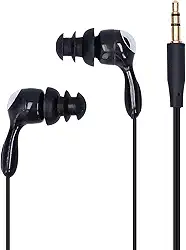 Luqeeg Fones de Ouvido de Condução óssea à Prova D'água para Natação, Corrida, Surf, Estilo Ergonômico No Ouvido Com Tampões de de Substituição para Exercícios de Ginástica, Material de Fone de à