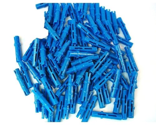 Lego Technic - Lot de 80 legos en forme de goupilles longues - Bleu