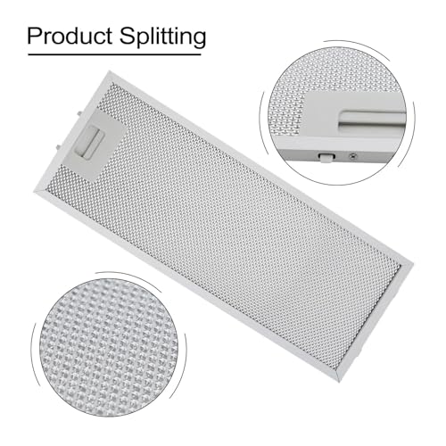 Ventilación de cocina eficiente con filtro de aluminio lavable para campanas 5