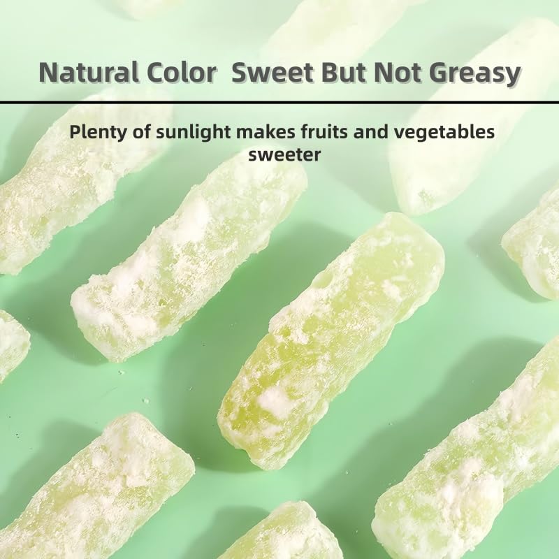 Tiras de dulce tradicional de melón de invierno 500g miniatura 3