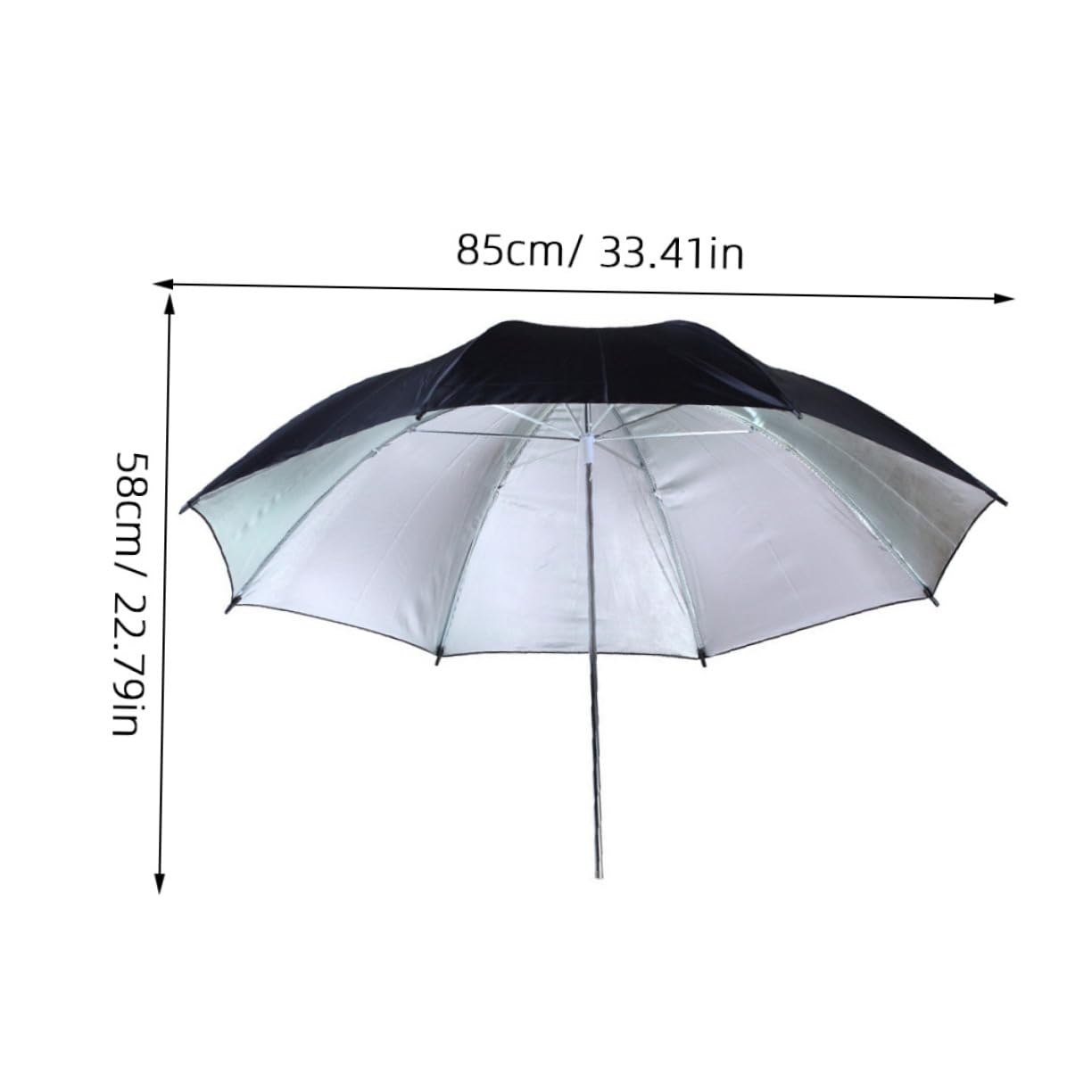 Yardenfun Cm Photography Reflective Umbrella Light Diffuser Photo Studio Umbrella Reflects Spreads Light Evenly