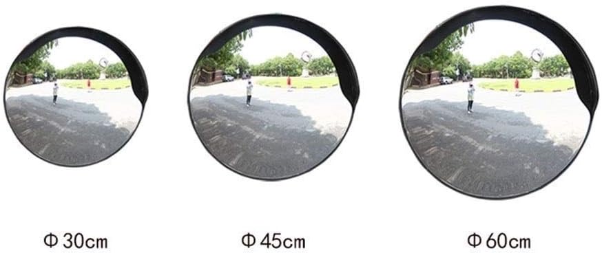 Road Safety Mirror, Wide Angle, Discreet and Weather Resistant Exterior Safety Safety Car Angle Glare Mirror (Size: 80CM)