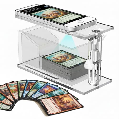 Adjustable Height Trading Card Scanner – MTG & TCG Card Scanner...